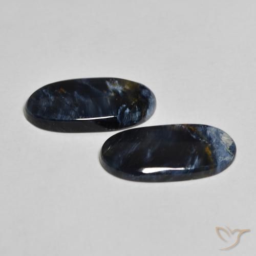 5.26 ct natürliche Mehrfarbig Pietersite-Edelsteine, Oval, Lichtundurchlässig