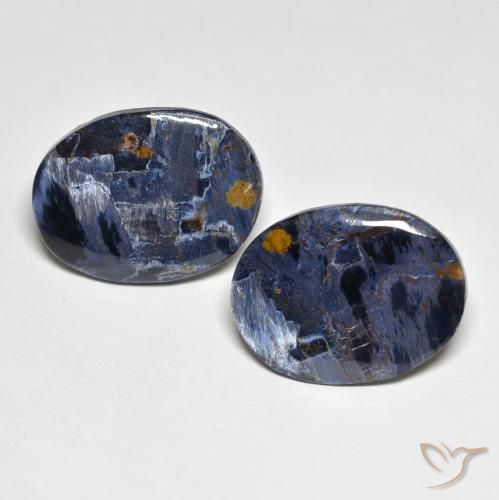 10.24ctw Natürlicher Mehrfarbig Pietersite, Oval, Lichtundurchlässig