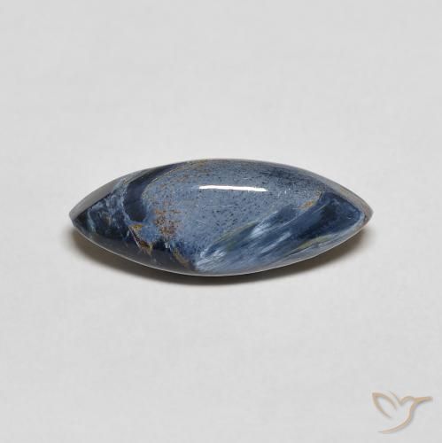 2.02ct Natürlicher Mehrfarbig Pietersite, Marquise, Lichtundurchlässig