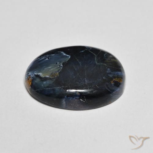 9,17 ctw natürlicher Mehrfarbig Pietersite, Oval, Lichtundurchlässig