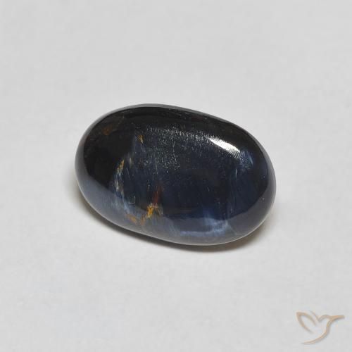 9,17 ctw natürlicher Mehrfarbig Pietersite, Oval, Lichtundurchlässig