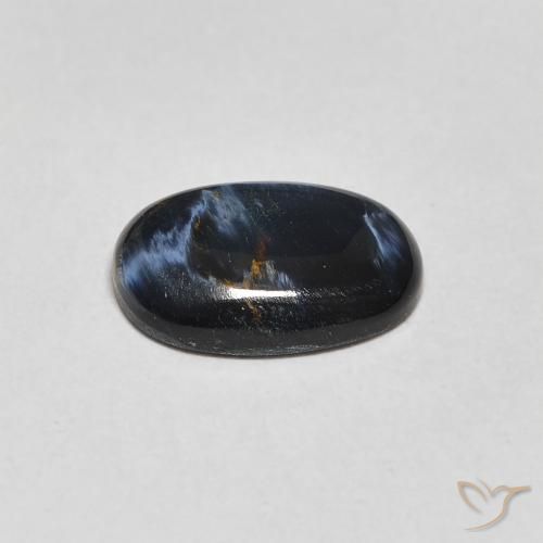 9,17 ctw natürlicher Mehrfarbig Pietersite, Oval, Lichtundurchlässig
