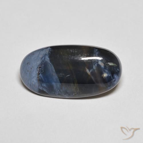 4.76ct Natürlicher Mehrfarbig Pietersite, Oval, Lichtundurchlässig