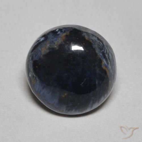 1.71ct Natürlicher Mehrfarbig Pietersite, Runden, Lichtundurchlässig