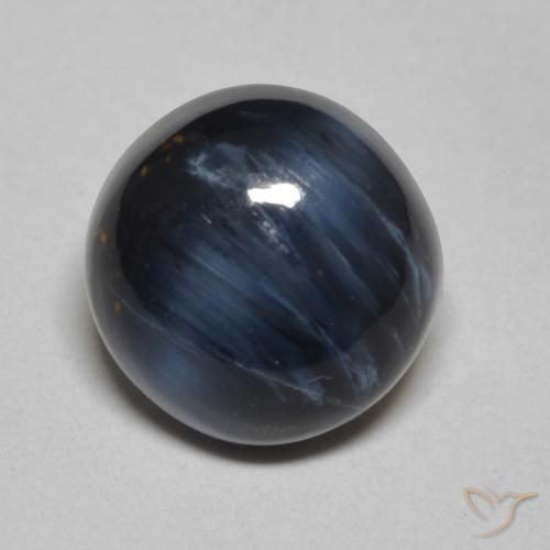1.86ct Natürlicher Mehrfarbig Pietersite, Runden, Lichtundurchlässig