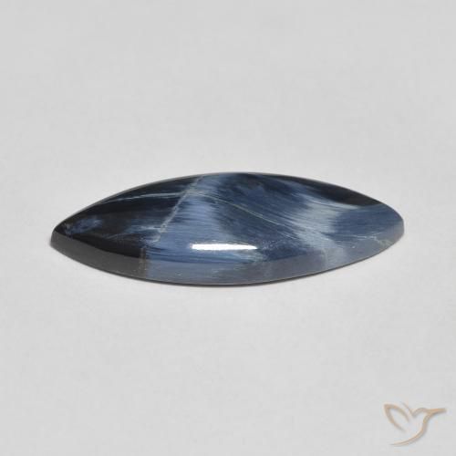 9,17 ctw natürlicher Mehrfarbig Pietersite, Marquise, Lichtundurchlässig