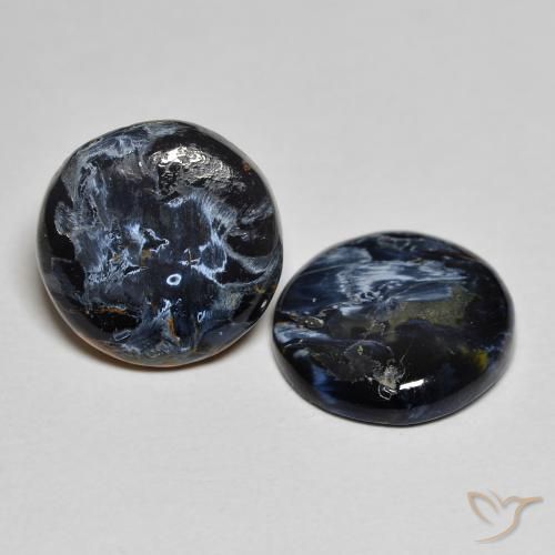 6.75 ct natürliche Mehrfarbig Pietersite-Edelsteine, Runden, Lichtundurchlässig