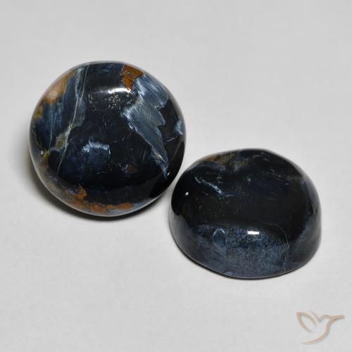11.10 ct natürliche Mehrfarbig Pietersite-Edelsteine, Runden, Lichtundurchlässig