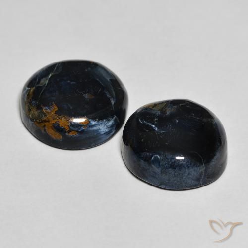 11.10 ct natürliche Mehrfarbig Pietersite-Edelsteine, Runden, Lichtundurchlässig