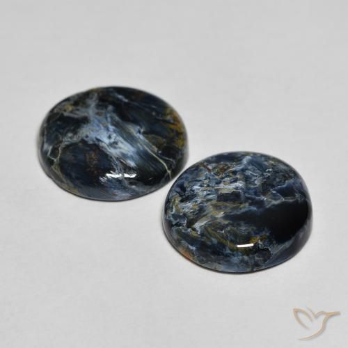 6.91 ct natürliche Mehrfarbig Pietersite-Edelsteine, Runden, Lichtundurchlässig