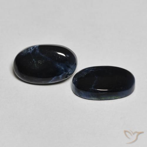3.31 ct natürliche Mehrfarbig Pietersite-Edelsteine, Oval, Lichtundurchlässig