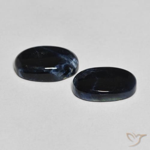 3.31 ct natürliche Mehrfarbig Pietersite-Edelsteine, Oval, Lichtundurchlässig