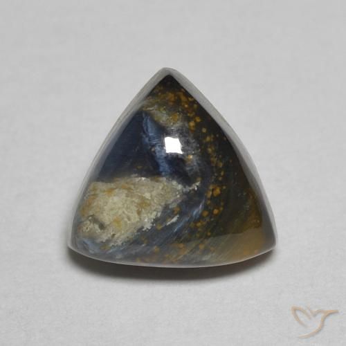1.82ct Natürlicher Mehrfarbig Pietersite, Trillion, Lichtundurchlässig