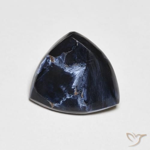 1.80ct Natürlicher Mehrfarbig Pietersite, Trillion, Lichtundurchlässig