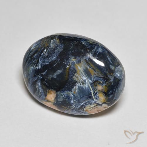 9,17 ctw natürlicher Mehrfarbig Pietersite, Oval, Lichtundurchlässig