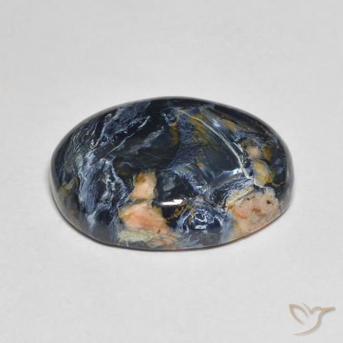 9,17 ctw natürlicher Mehrfarbig Pietersite, Oval, Lichtundurchlässig