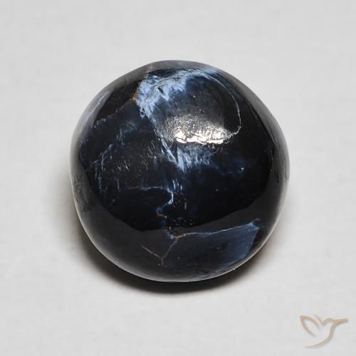 1.76ct Natürlicher Mehrfarbig Pietersite, Runden, Lichtundurchlässig