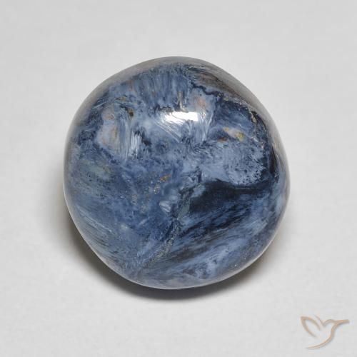 4.57ct Natürlicher Mehrfarbig Pietersite, Runden, Lichtundurchlässig