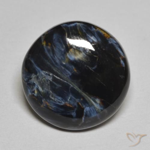 5.63ct Natürlicher Mehrfarbig Pietersite, Runden, Lichtundurchlässig