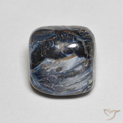 5.31ct Natürlicher Mehrfarbig Pietersite, Kissen, Lichtundurchlässig