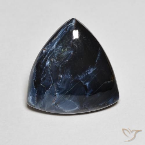 5.16ct Natürlicher Mehrfarbig Pietersite, Trillion, Lichtundurchlässig