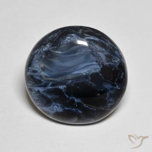 9.74ct Natürlicher Mehrfarbig Pietersite, Runden, Lichtundurchlässig