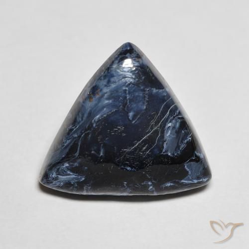 6.60ct Natürlicher Mehrfarbig Pietersite, Trillion, Lichtundurchlässig