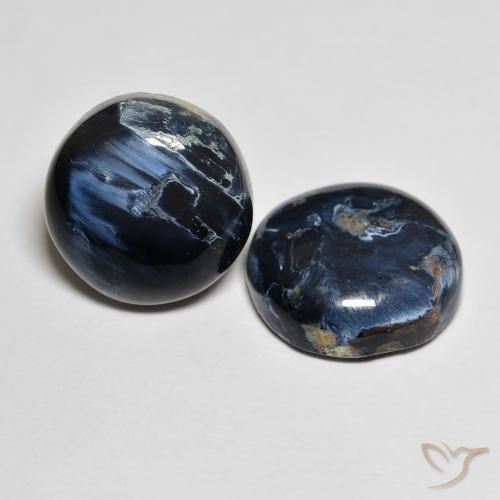 13.96 ct natürliche Mehrfarbig Pietersite-Edelsteine, Runden, Lichtundurchlässig