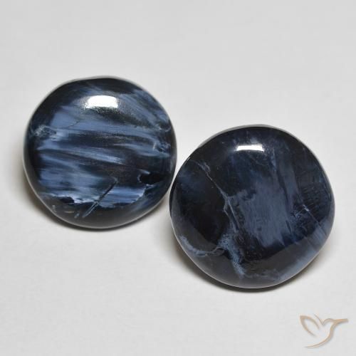 12.48 ct natürliche Mehrfarbig Pietersite-Edelsteine, Runden, Lichtundurchlässig