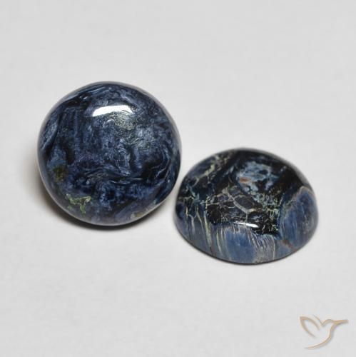 2.52 ct natürliche Mehrfarbig Pietersite-Edelsteine, Runden, Lichtundurchlässig