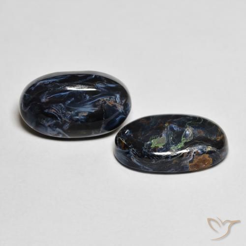 7.73 ct natürliche Mehrfarbig Pietersite-Edelsteine, Oval, Lichtundurchlässig