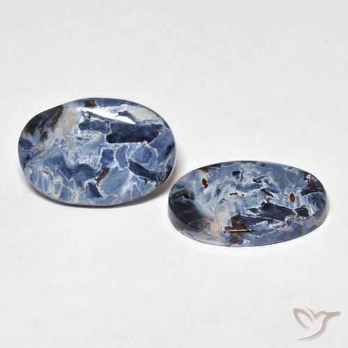10.83 ct natürliche Mehrfarbig Pietersite-Edelsteine, Oval, Lichtundurchlässig