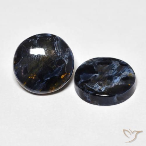 7.55 ct natürliche Mehrfarbig Pietersite-Edelsteine, Runden, Lichtundurchlässig
