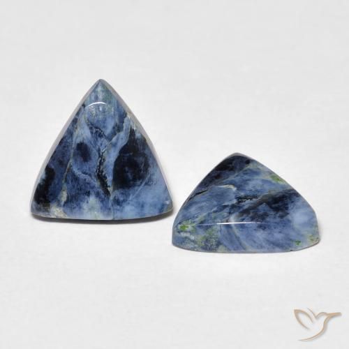 2.74 ct natürliche Mehrfarbig Pietersite-Edelsteine, Trillion, Lichtundurchlässig