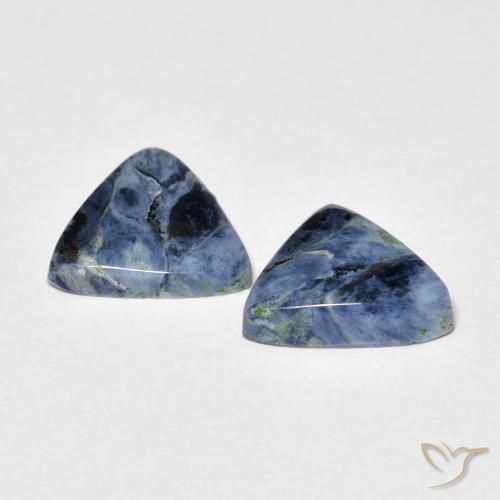 2.74 ct natürliche Mehrfarbig Pietersite-Edelsteine, Trillion, Lichtundurchlässig