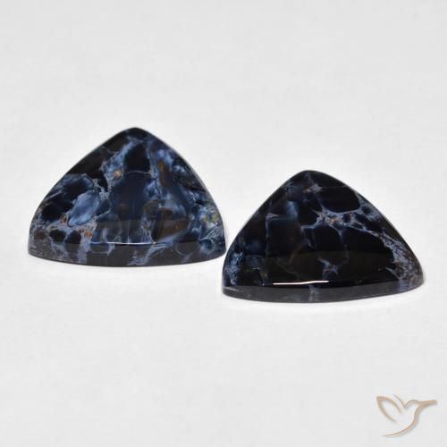 11.97 ct natürliche Mehrfarbig Pietersite-Edelsteine, Trillion, Lichtundurchlässig