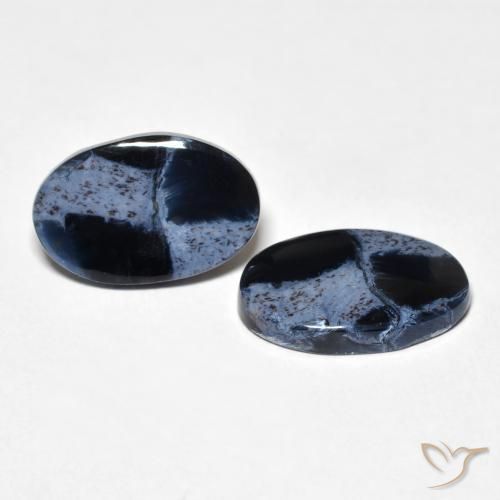 6.26 ct natürliche Mehrfarbig Pietersite-Edelsteine, Oval, Lichtundurchlässig