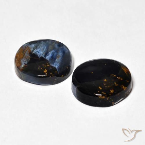6.42 ct natürliche Mehrfarbig Pietersite-Edelsteine, Runden, Lichtundurchlässig