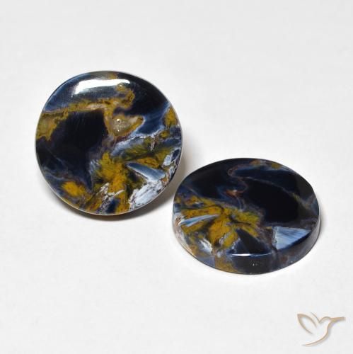9.29 ct natürliche Mehrfarbig Pietersite-Edelsteine, Runden, Lichtundurchlässig