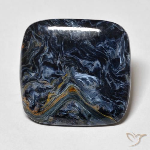 9.62ct Natürlicher Mehrfarbig Pietersite, Kissen, Lichtundurchlässig