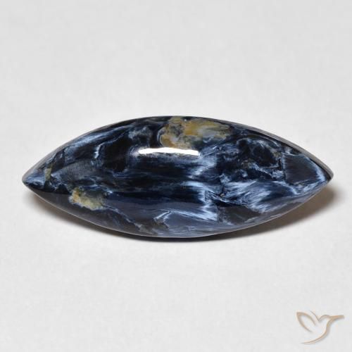 6.42ct Natürlicher Mehrfarbig Pietersite, Marquise, Lichtundurchlässig