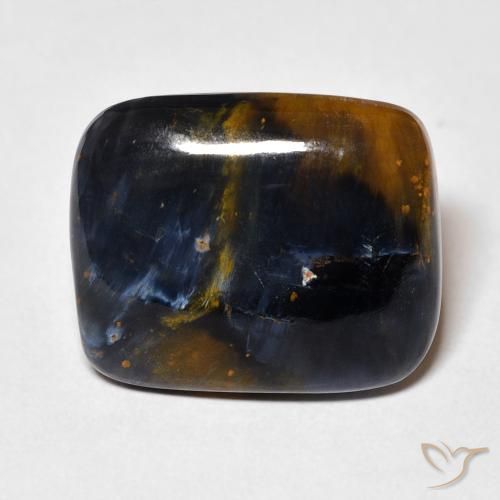11.76ct Natürlicher Mehrfarbig Pietersite, Kissen, Lichtundurchlässig