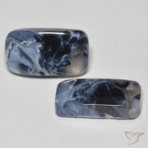 8.73 ct natürliche Mehrfarbig Pietersite-Edelsteine, Baguette, Lichtundurchlässig