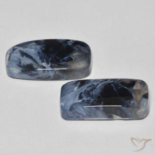 8.73 ct natürliche Mehrfarbig Pietersite-Edelsteine, Baguette, Lichtundurchlässig