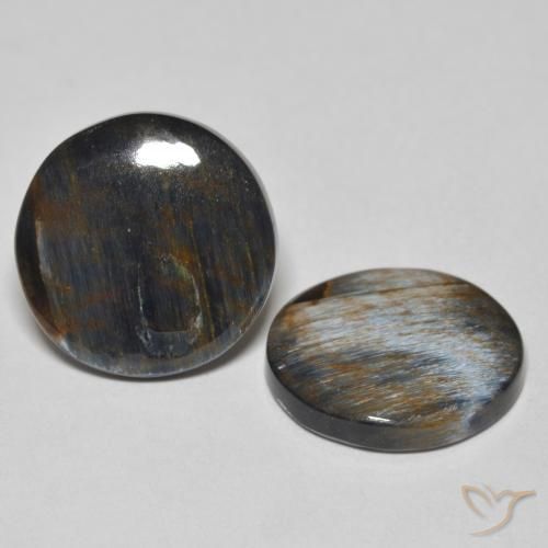 11.65 ct natürliche Mehrfarbig Pietersite-Edelsteine, Runden, Lichtundurchlässig