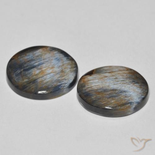 11.65 ct natürliche Mehrfarbig Pietersite-Edelsteine, Runden, Lichtundurchlässig