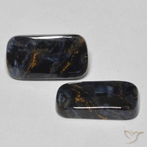 3.73 ct natürliche Mehrfarbig Pietersite-Edelsteine, Baguette, Lichtundurchlässig