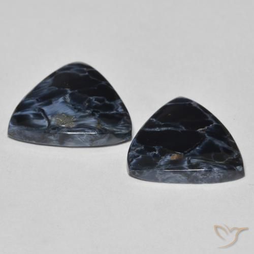 8.90 ct natürliche Mehrfarbig Pietersite-Edelsteine, Trillion, Lichtundurchlässig