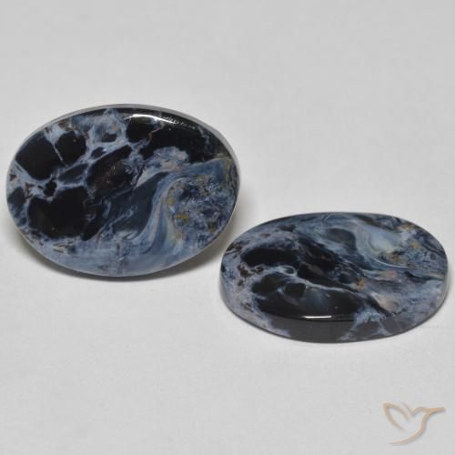 10.23 ct natürliche Mehrfarbig Pietersite-Edelsteine, Oval, Lichtundurchlässig