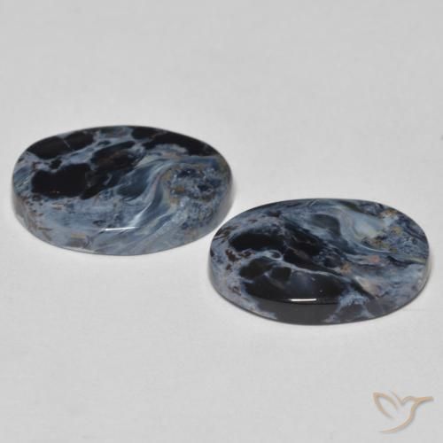 10.23 ct natürliche Mehrfarbig Pietersite-Edelsteine, Oval, Lichtundurchlässig